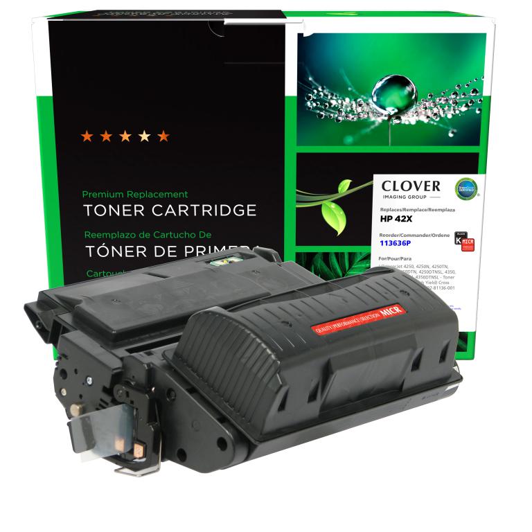 High Yield MICR Toner Cartridge for HP Q5942X (HP 42X), TROY 02-81136-001