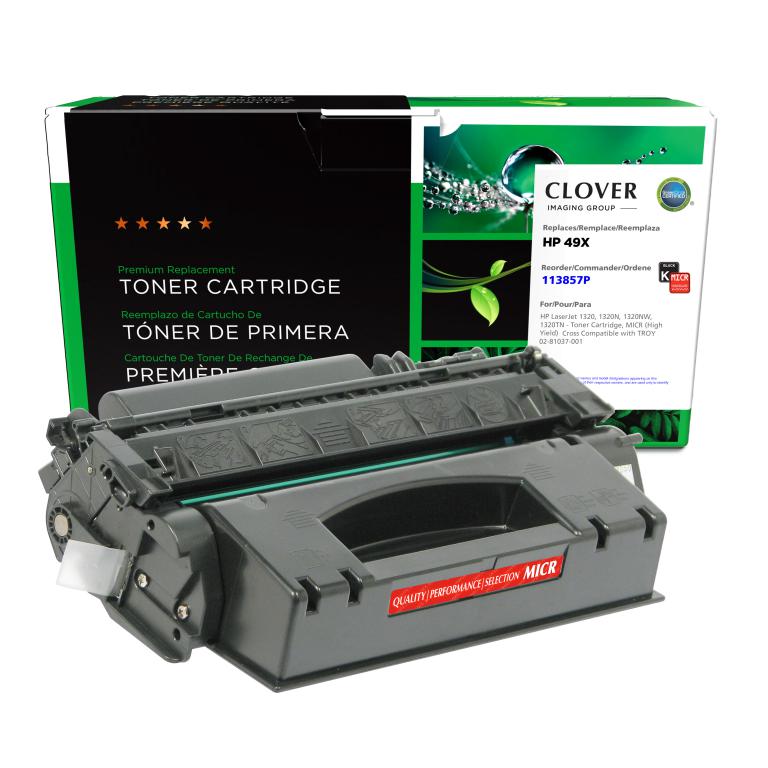 High Yield MICR Toner Cartridge for HP Q5949X (HP 49X), TROY 02-81037-001