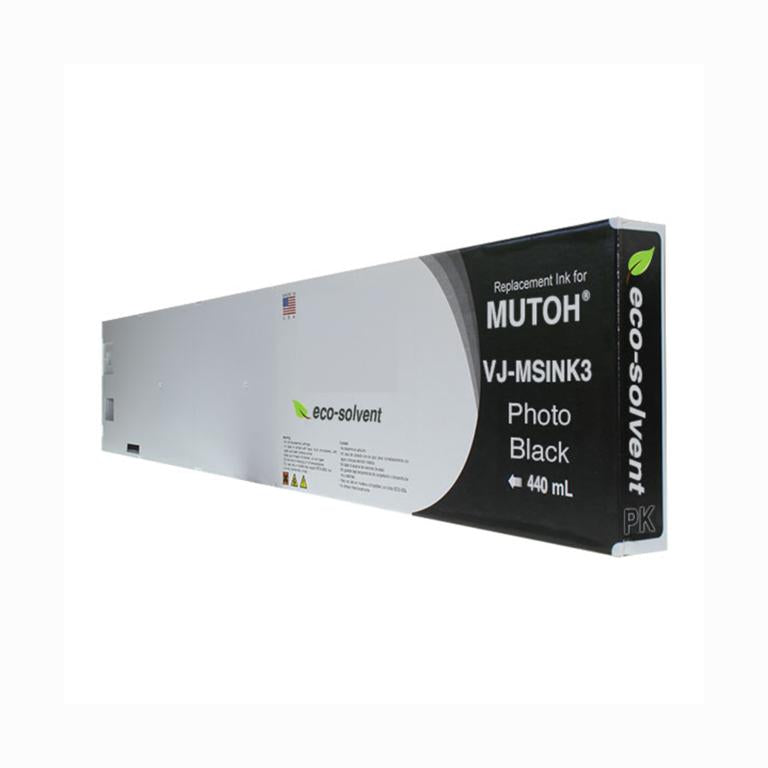 Light Black Wide Format Inkjet Cartridge for Mutoh VJ-MSINK3A-LK440