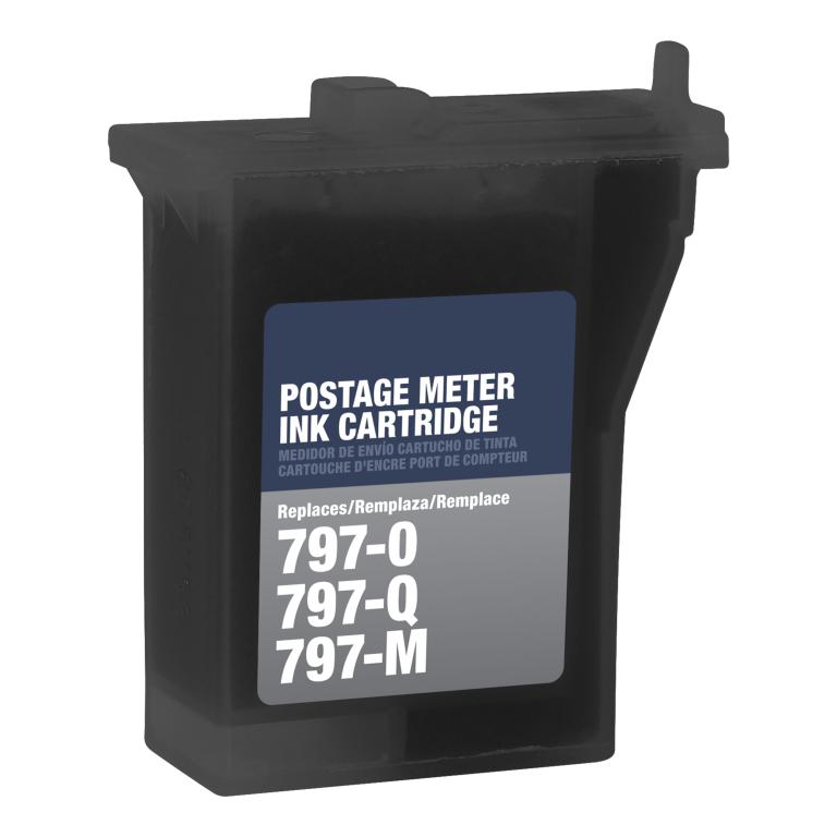 Postage Meter Red Ink Cartridge for Pitney Bowes 797-0/797-Q/797-M