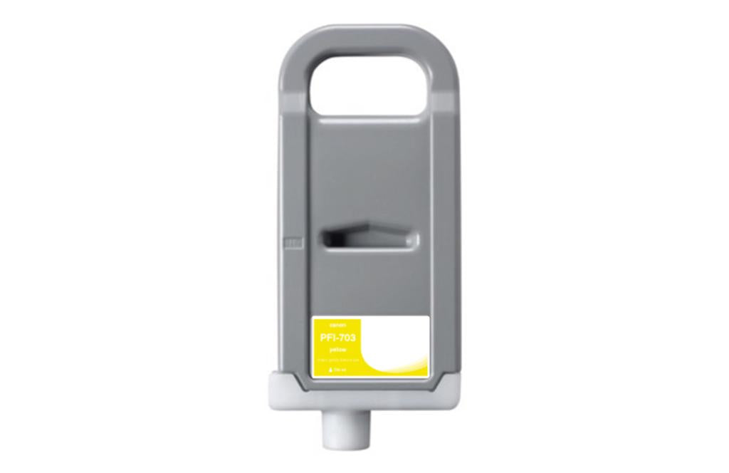Yellow Wide Format Ink Cartridge for Canon PFI-703 (2966B001AA)