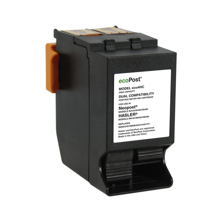 High Capacity Postage Meter Red Ink Cartridge for Quadient (NeoPost), Hasler ISINK4HC /IMINK4HC/4145711Y/ININK67HC