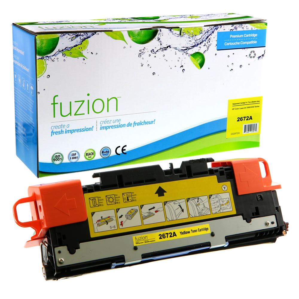HP Q2672A (309A) Remanufactured Toner - Yellow