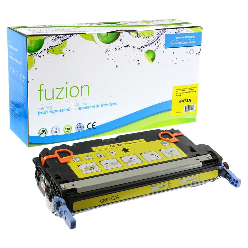 HP Q6472A (502A) Remanufactured Toner - Yellow