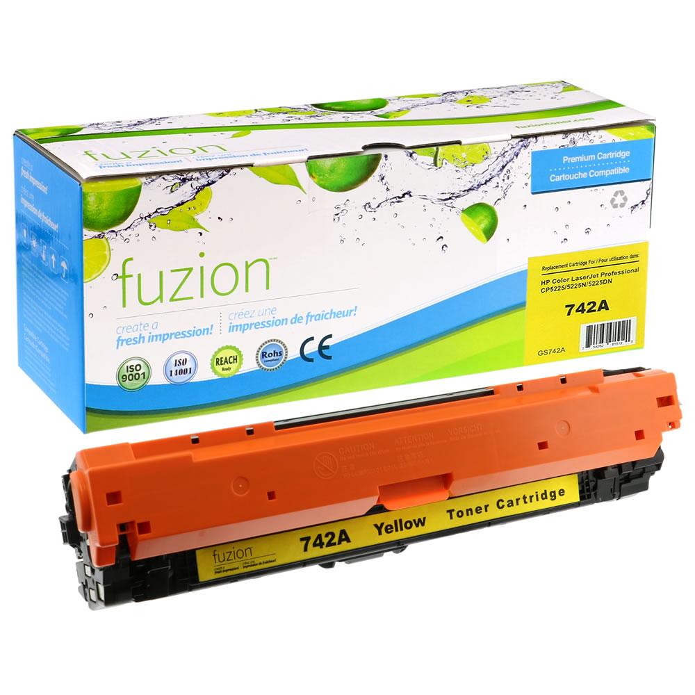 HP CE742A (307A) Remanufactured Toner - Yellow