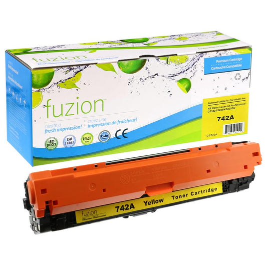 HP CE742A (307A) Remanufactured Toner - Yellow
