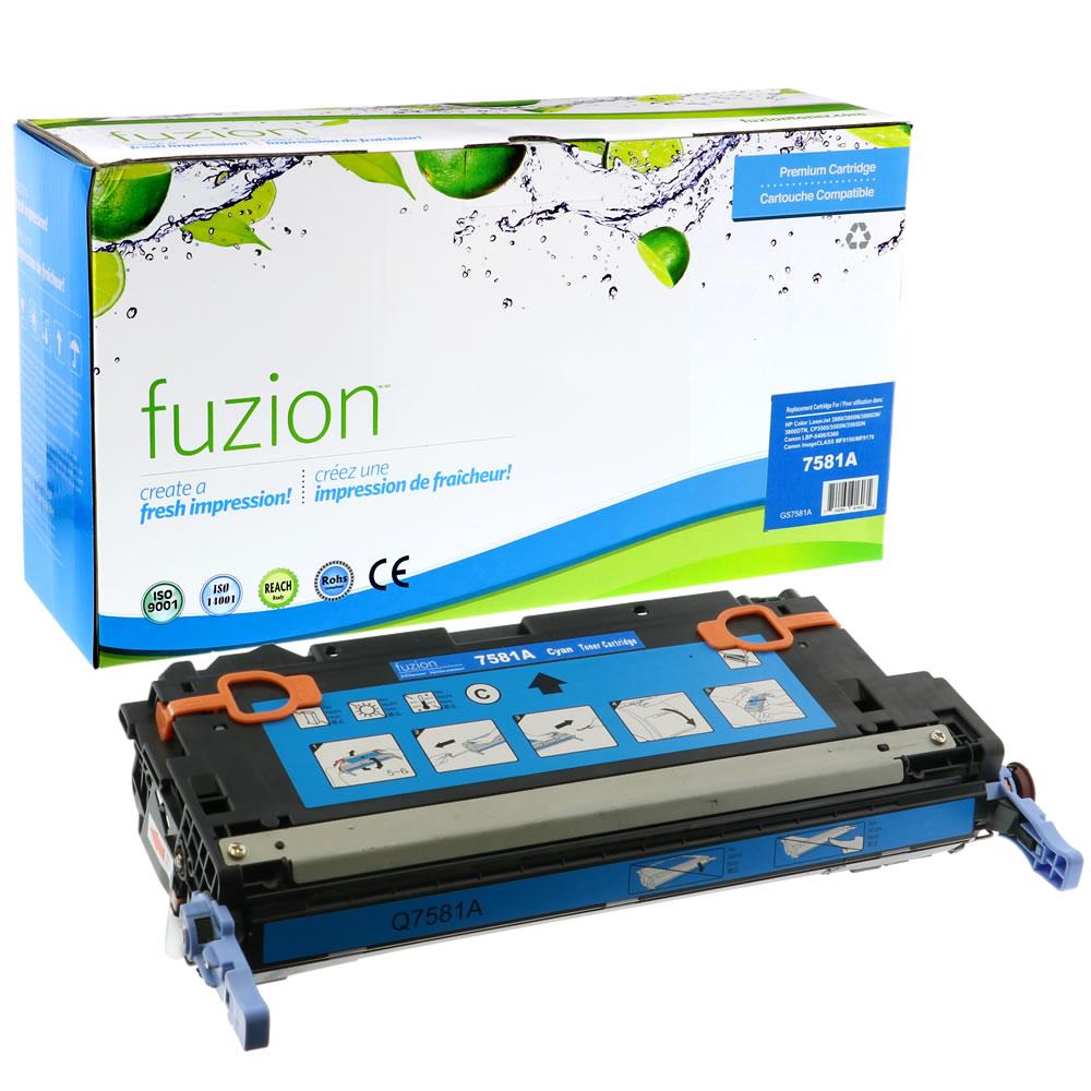 HP Q7581A (503A) Remanufactured Toner - Cyan
