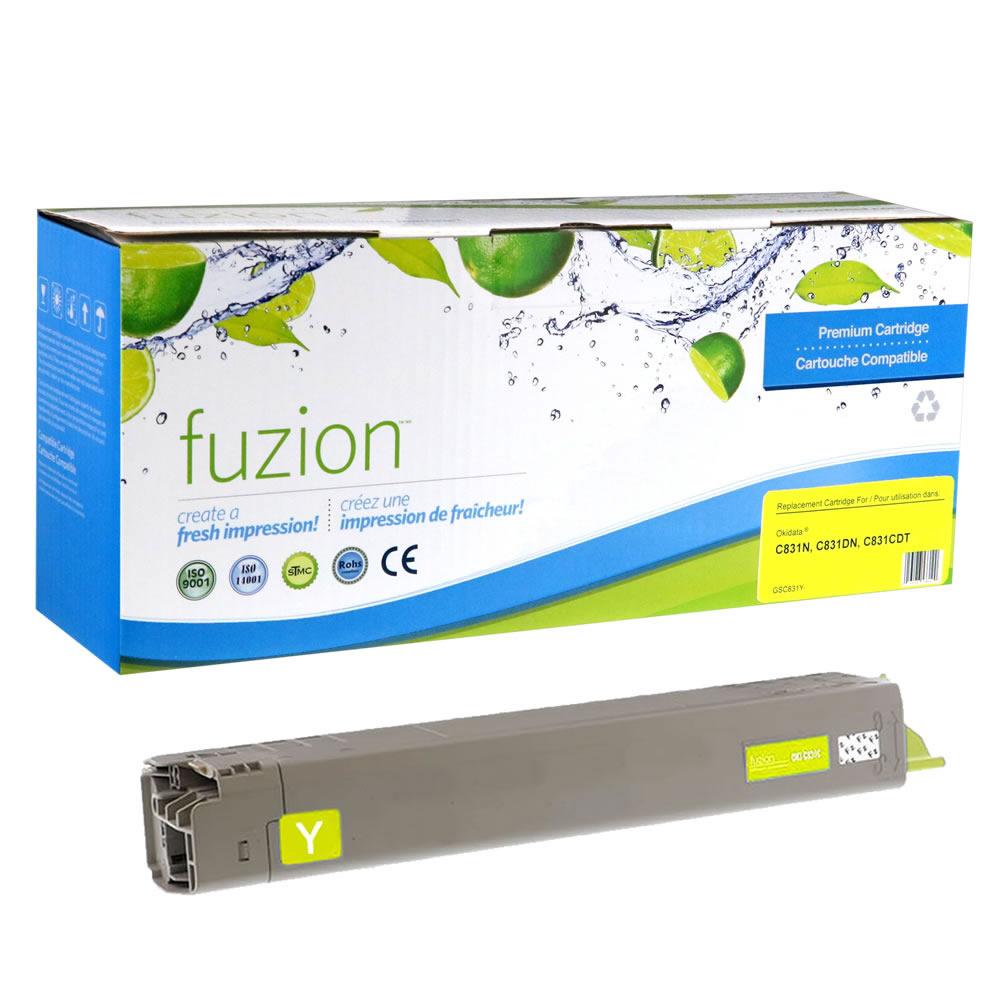 Okidata 44844509 Remanufactured Toner - Yellow