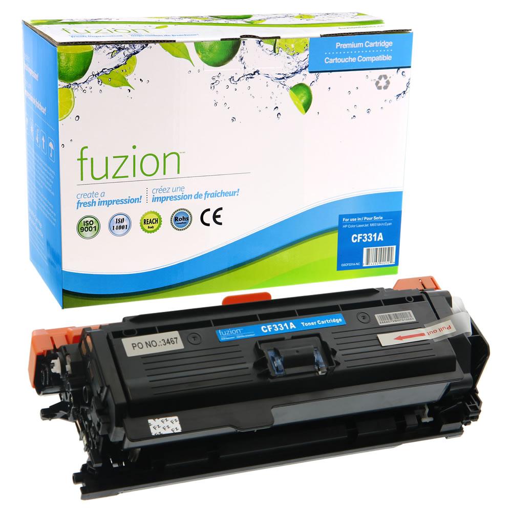 HP CF331A (654A) Remanufactured Toner - Cyan