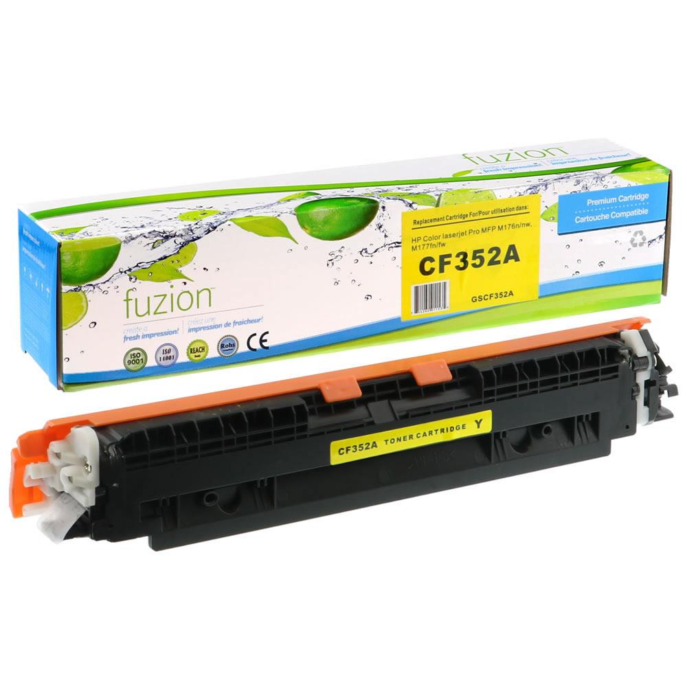 HP CF352A (130A) Remanufactured Toner - Yellow
