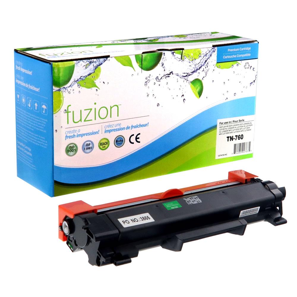 Brother TN760 Compatible Toner - Black (2/Pack)