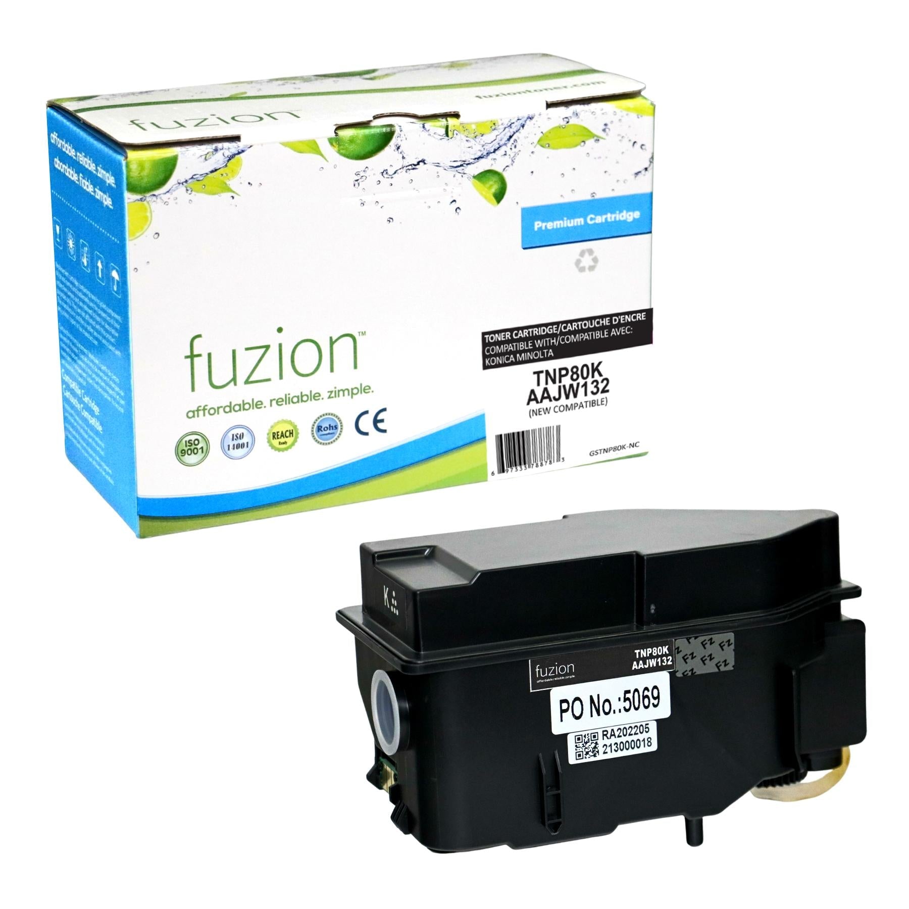 Konica Minolta TNP80K Compatible Toner - Black