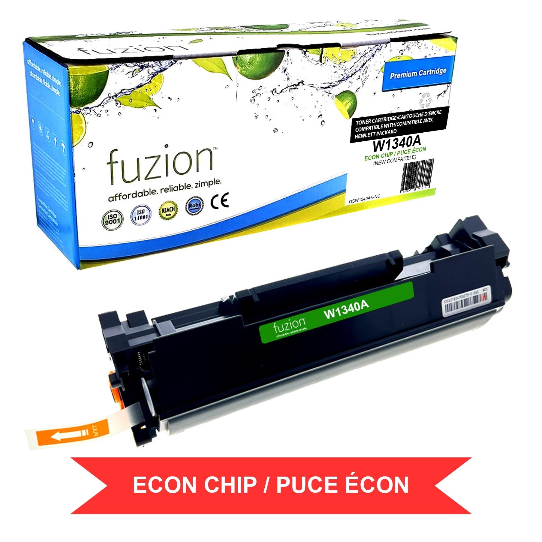 HP W1340A (134A) Compatible Toner w/ ECON Chip
