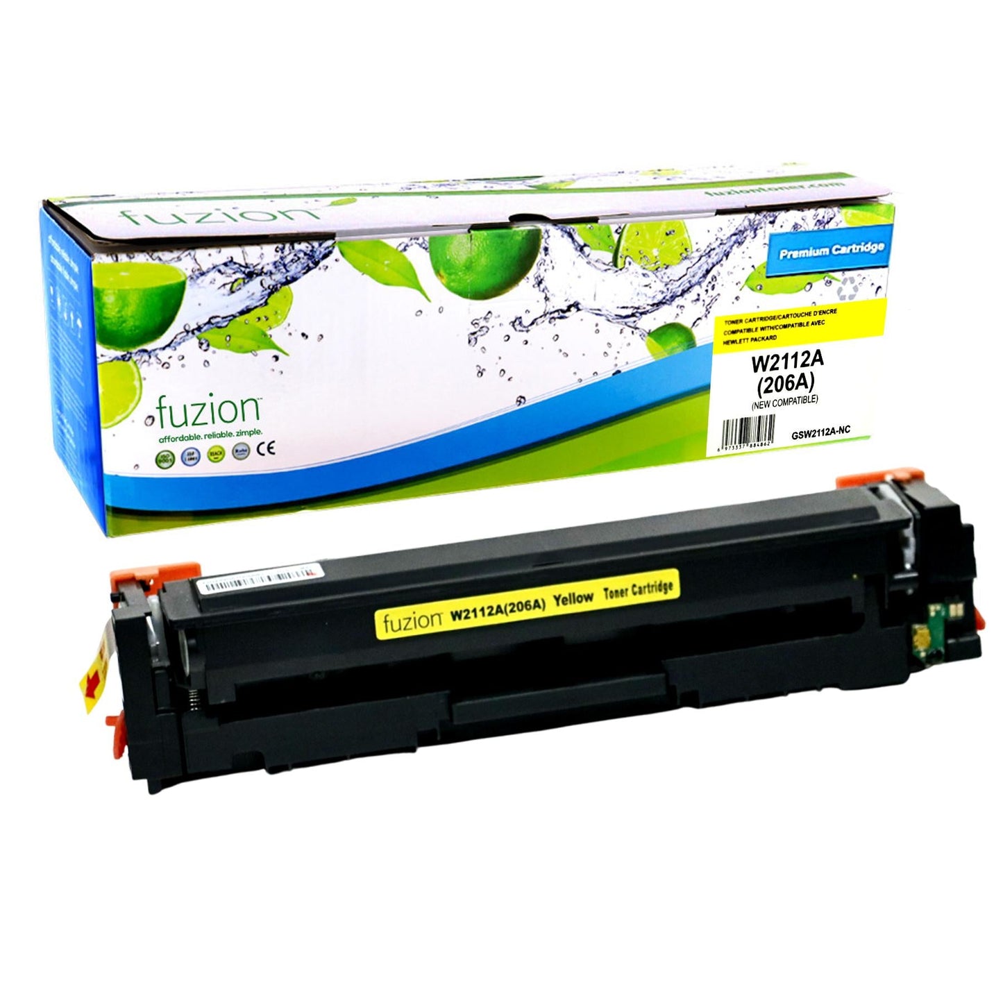 HP W2112A (206A) Compatible Toner - Yellow