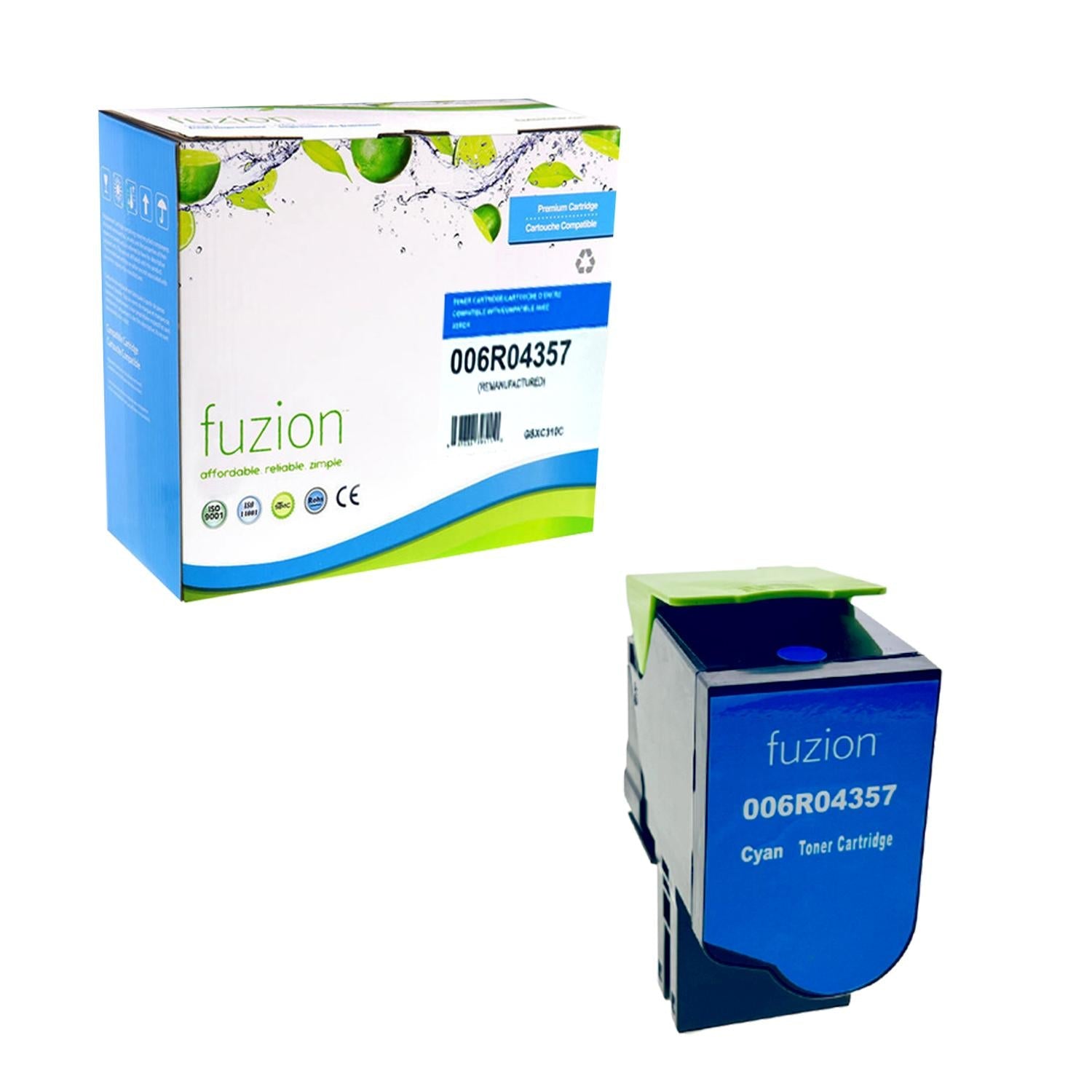 Xerox 006R04357 Remanufactured Toner - Cyan