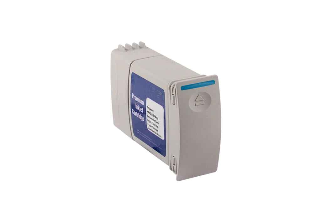 High Yield Cyan Wide Format Ink Cartridge for HP 80 (C4846A)