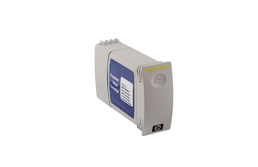 High Yield Yellow Wide Format Ink Cartridge for HP 80 (C4848A)