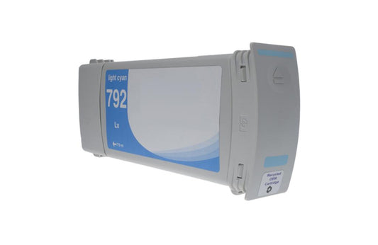 Light Cyan Wide Format Ink Cartridge for HP 792 (CN709A)