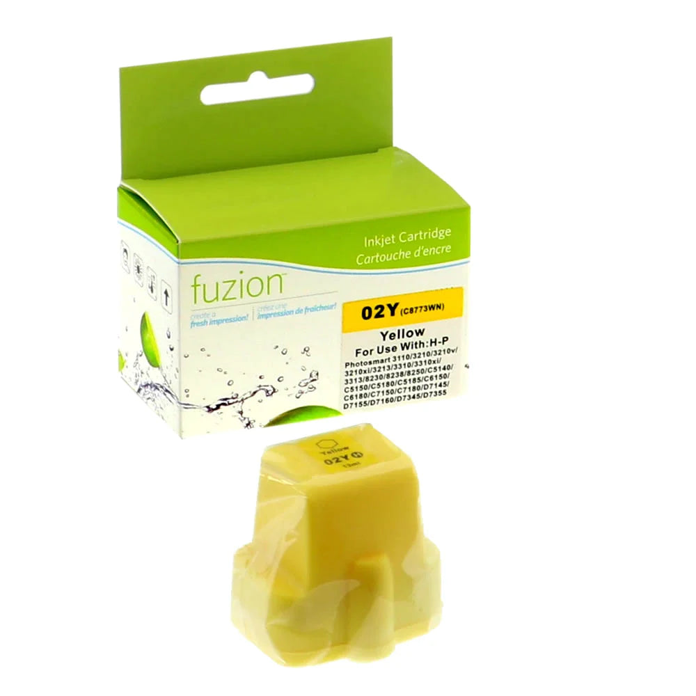 HP #02 Remanufactured Inkjet - Yellow