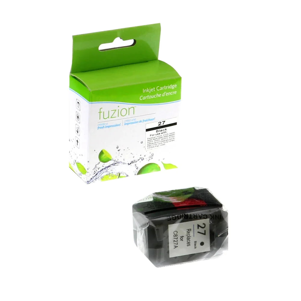 HP #27 Remanufactured inkjet - Black