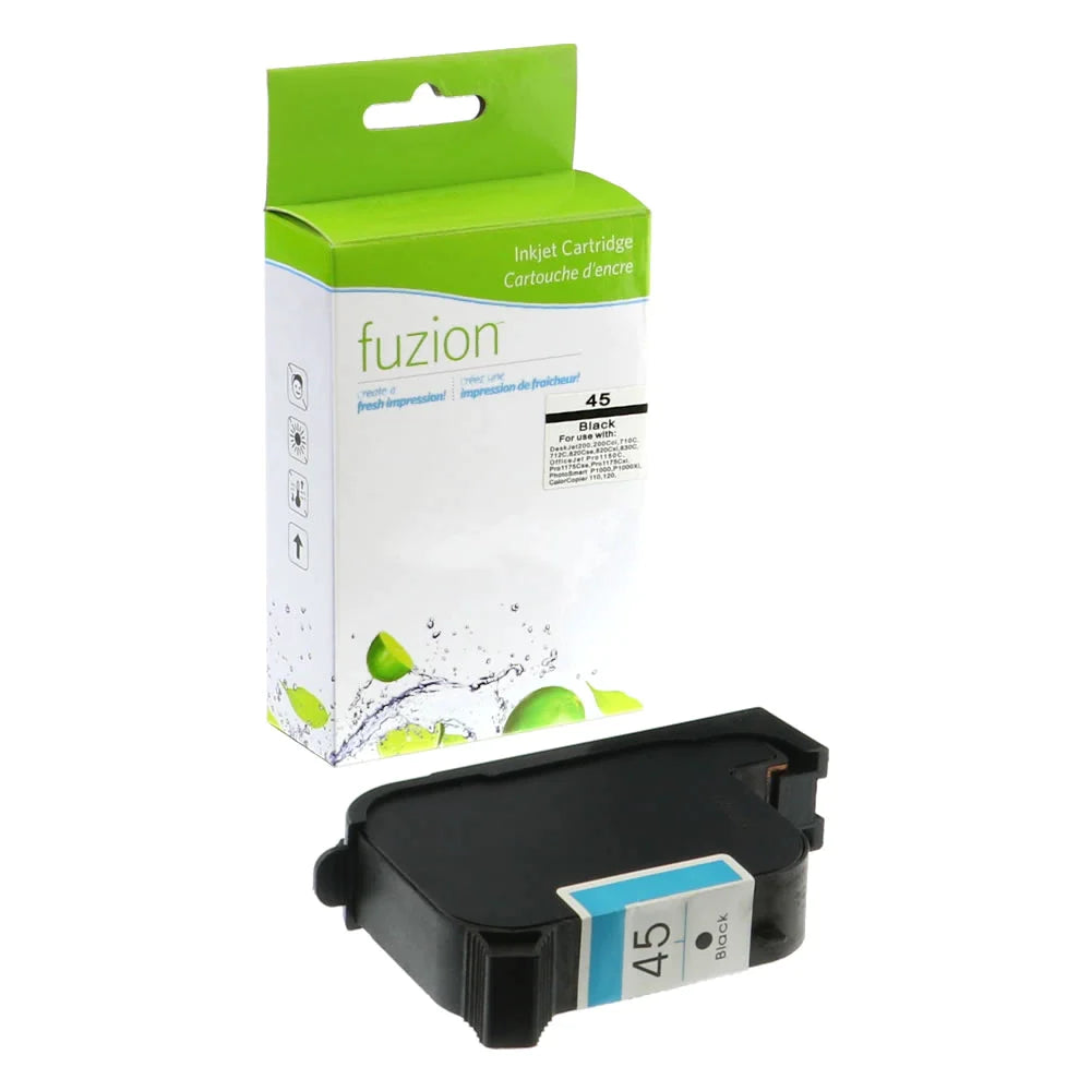 HP #45 Remanufactured Inkjet - Black