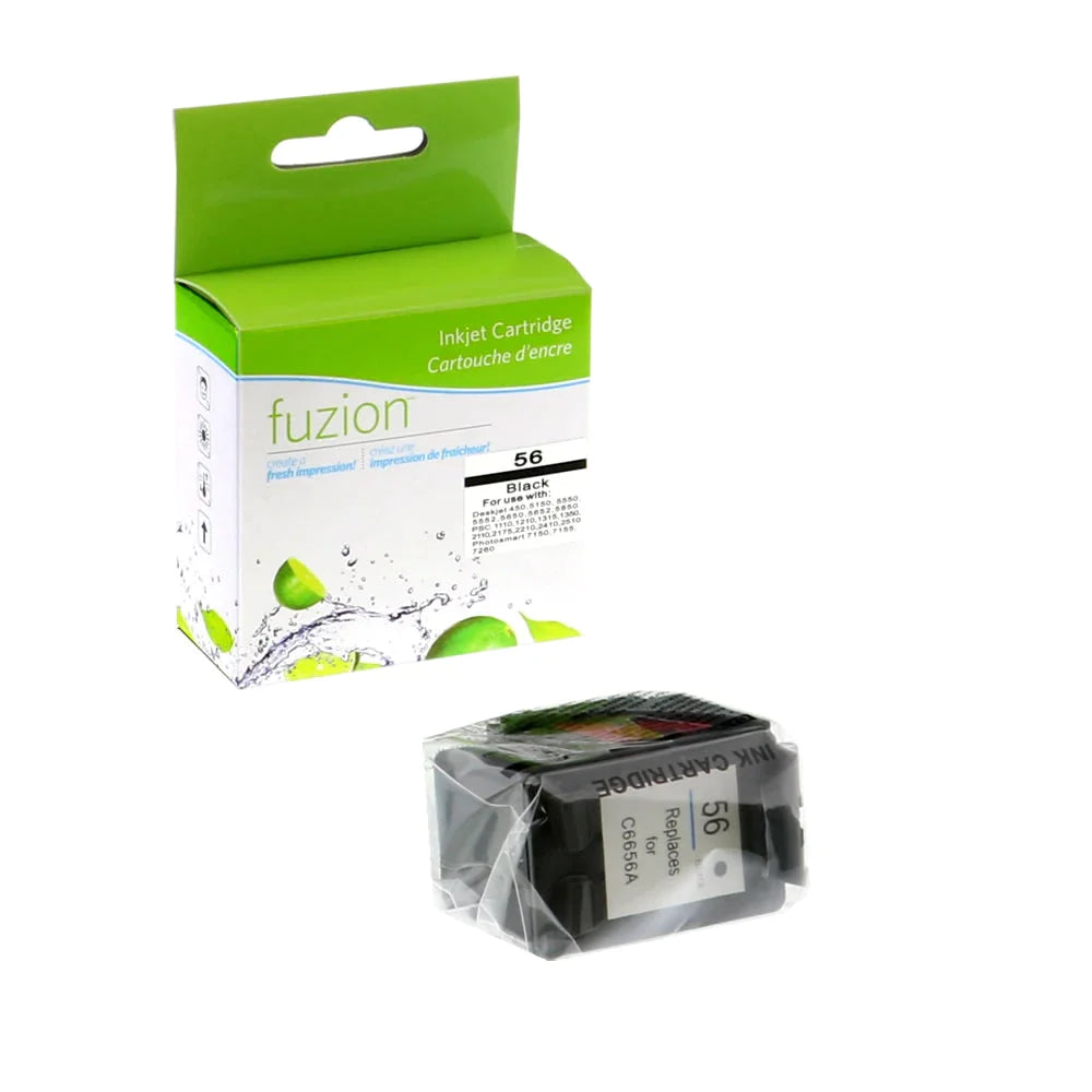 HP #56 Remanufactured Inkjet - Black