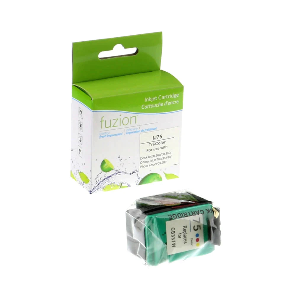 HP #75 Remanufactured Tri-Colour Inkjet - CMY