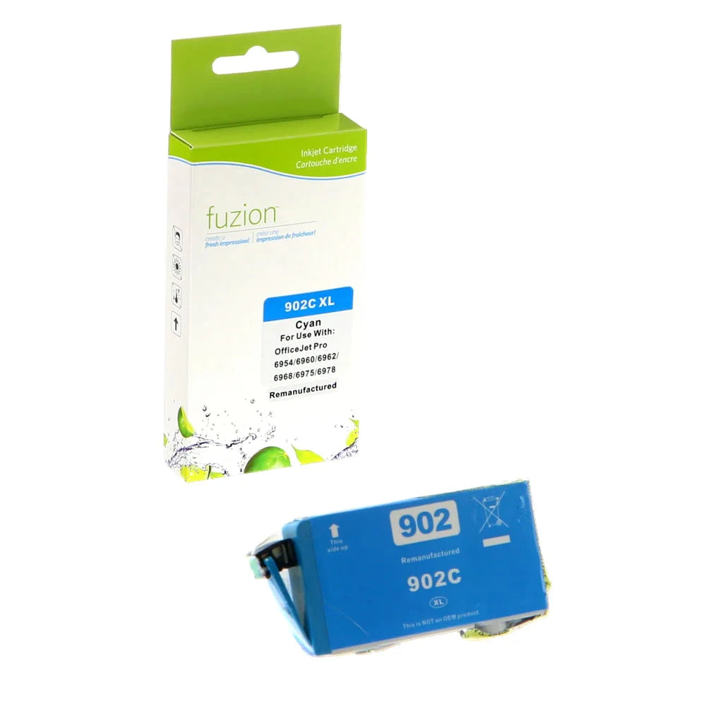 HP #902XL Remanufactured HY Inkjet - Cyan