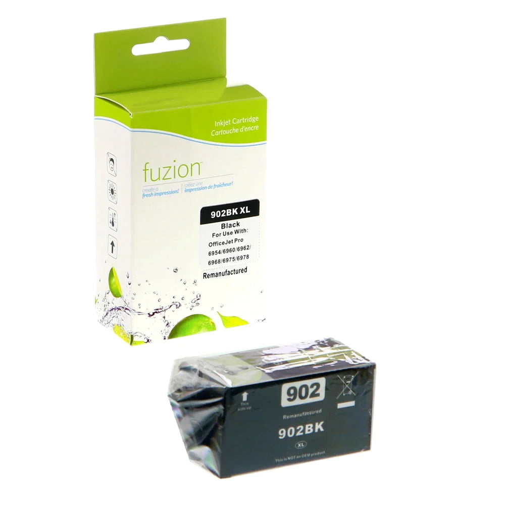 HP #902XL Remanufactured HY Inkjet - Black
