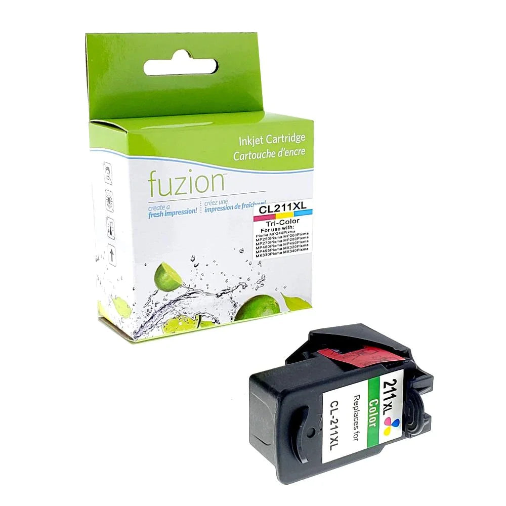Canon CL-211XL Remanufactured Tri-Colour Inkjet - C/M/Y