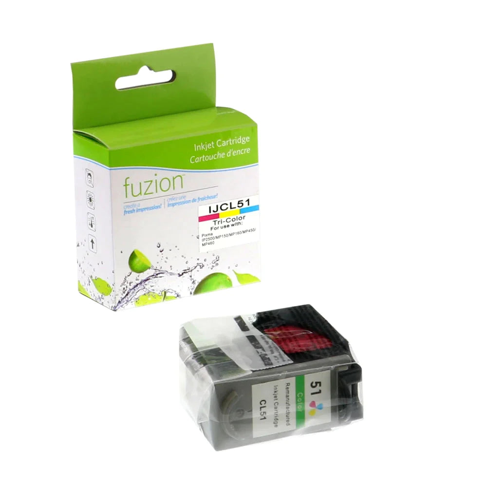 Canon CL-51 Remanufactured Tri-Colour Inkjet - C/M/Y