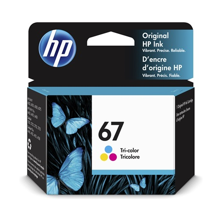 HP 67 Tri-color Original Ink Cartridge HP Canada