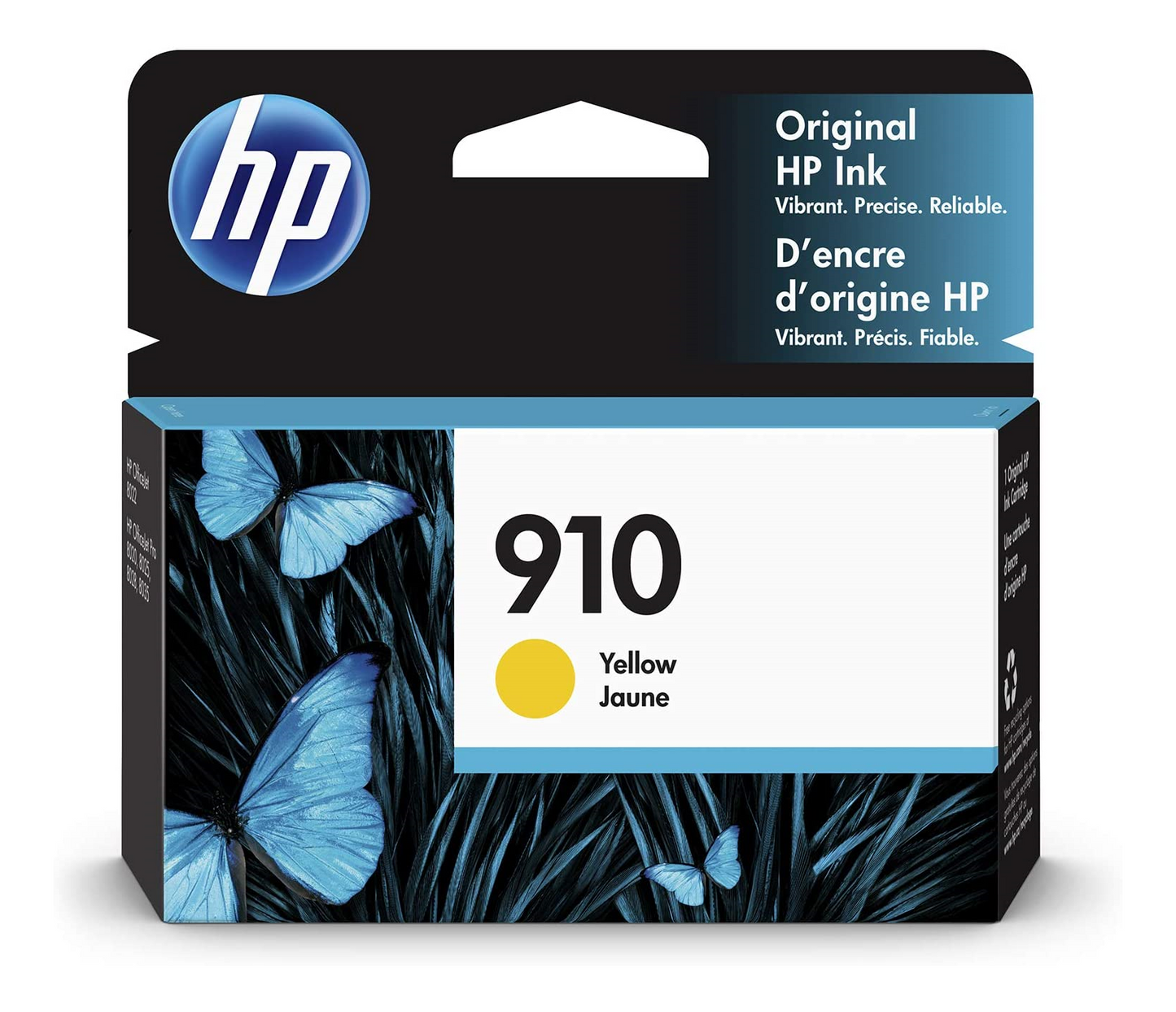 HP 910 Yellow Original Ink Cartridge HP Canada