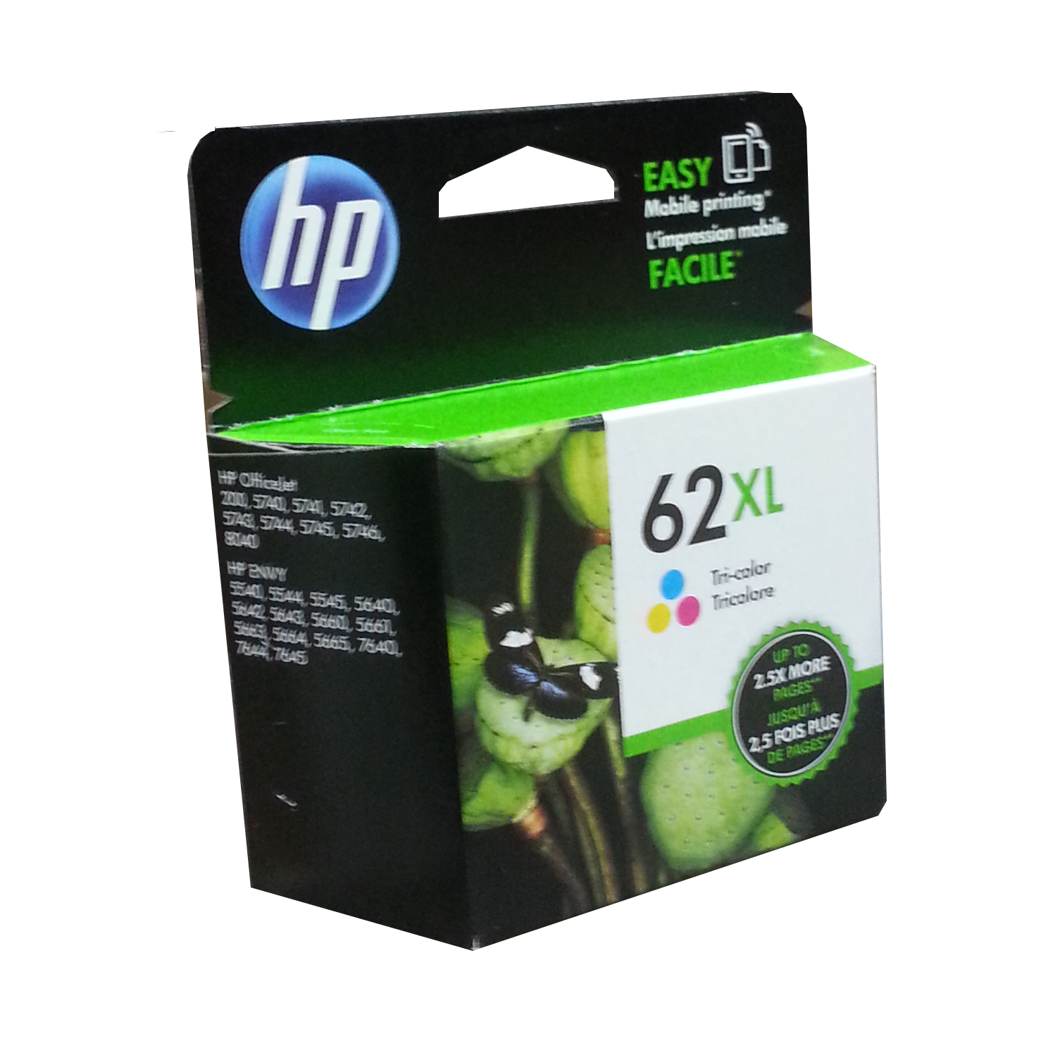 HP 62XL Tri-color Ink Cartridge HP Canada