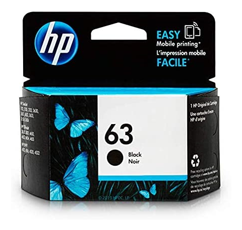 HP 63 Black Ink Cartridge HP Canada