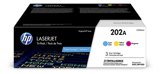 HP 202A CYM Original LJ Toner Cartridges HP Canada