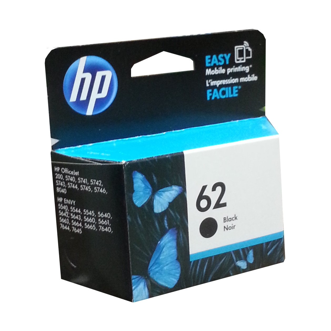 HP 62 Black Ink Cartridge HP Canada