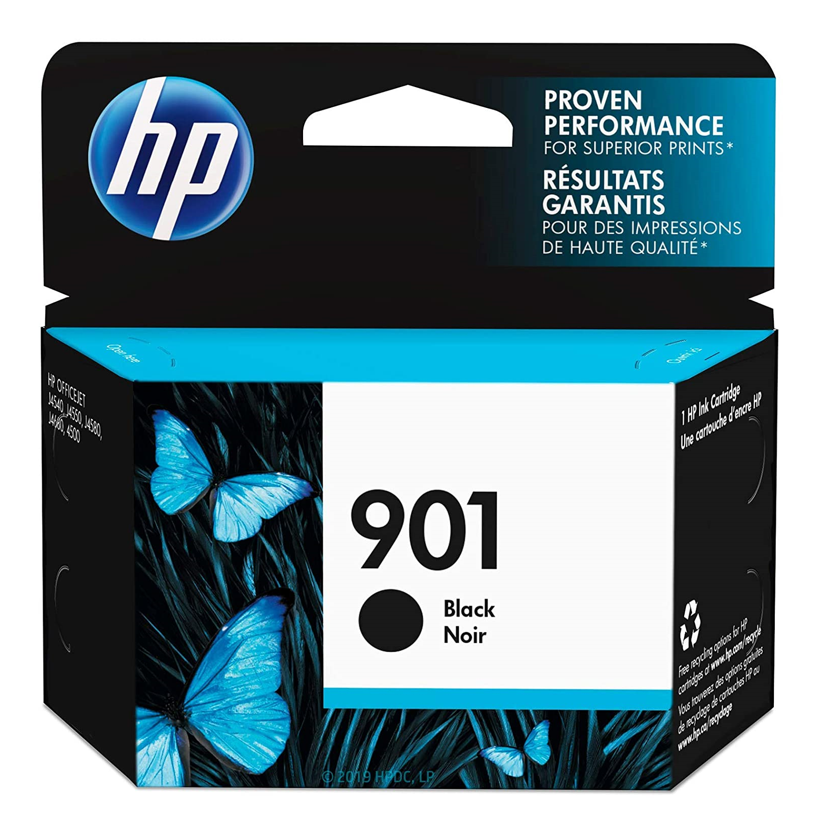 HP Officejet 901 Black Ink Cartridge HP Canada