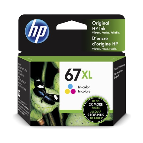 HP 67XL Tri-color Original Ink Crtg HP Canada