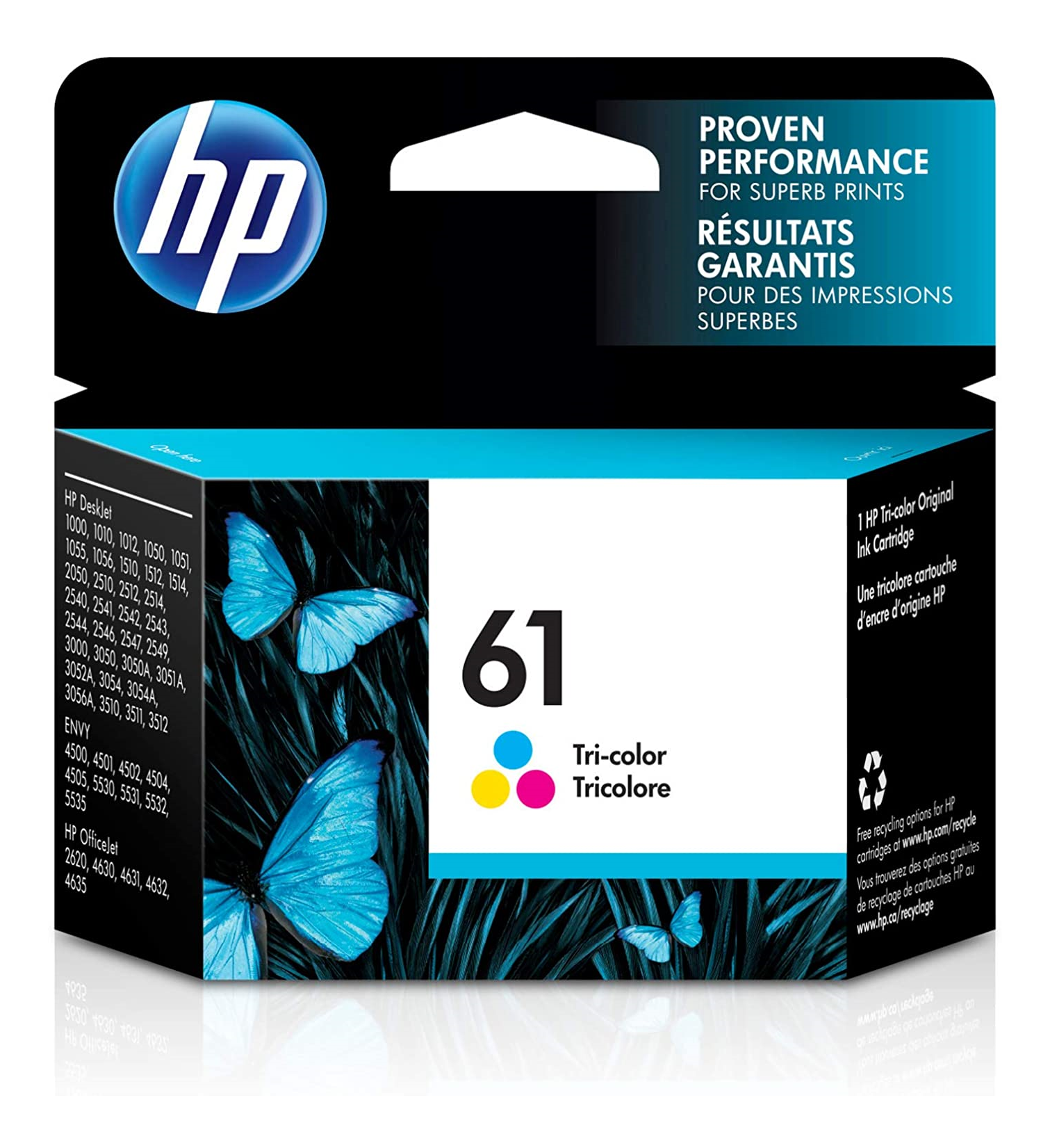 HP 61 Tri-color Ink Cartridge HP Canada