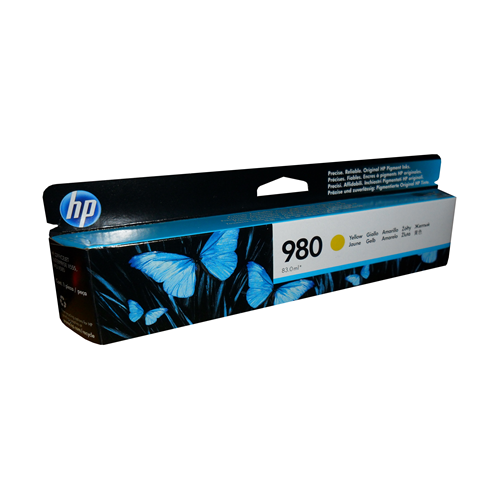 HP 980 Yellow Original Ink Cartridge HP Canada