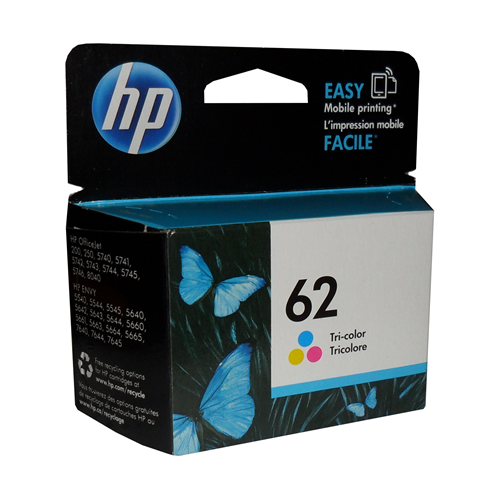 HP 62 Tri-color Ink Cartridge HP Canada