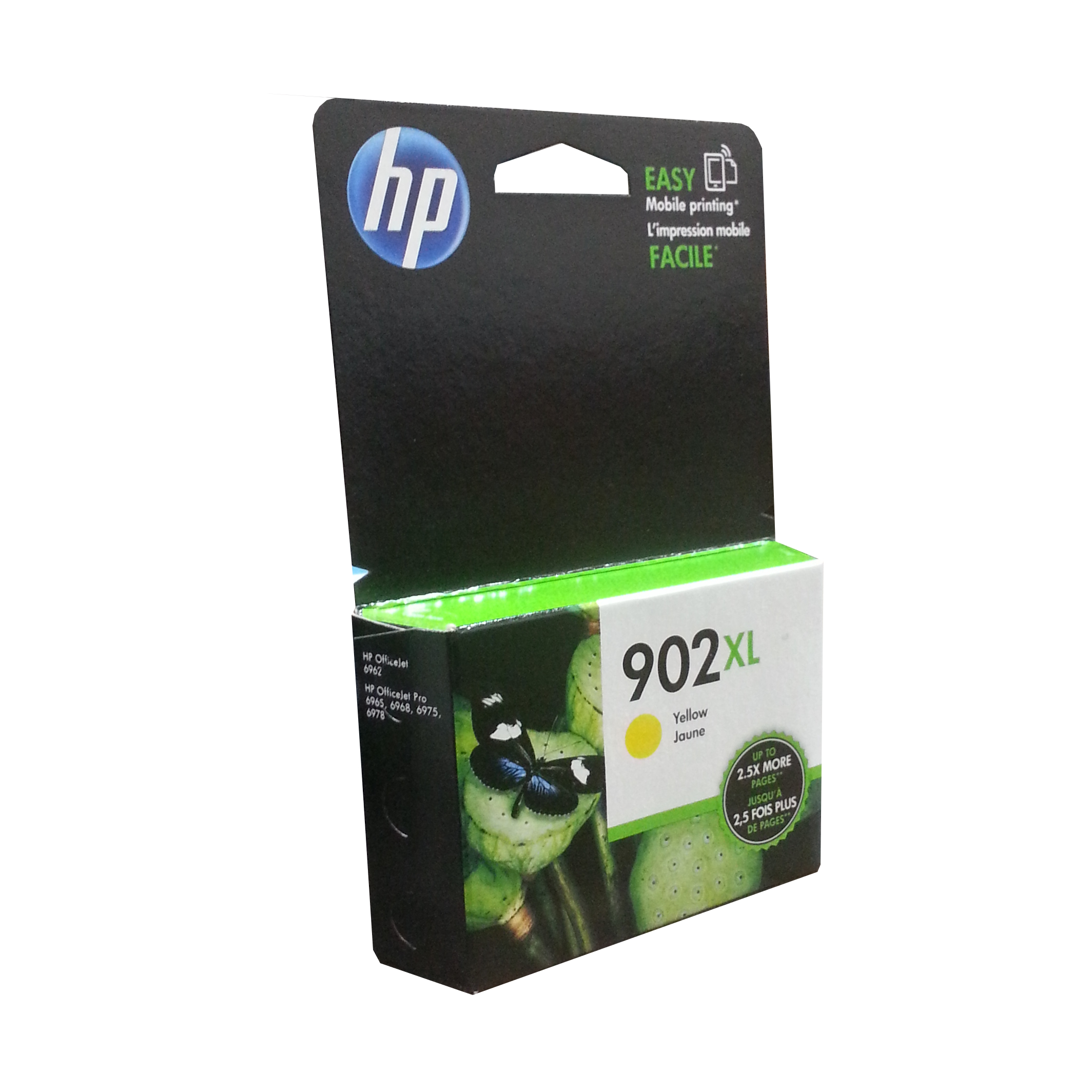 HP 902XL Yellow Original Ink Cartridge HP Canada