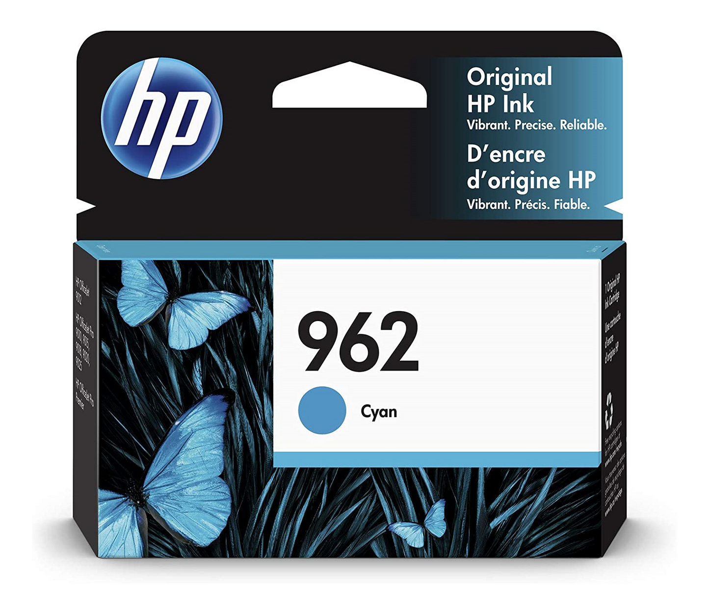 HP 962 Cyan Original Ink Cartridge HP Canada