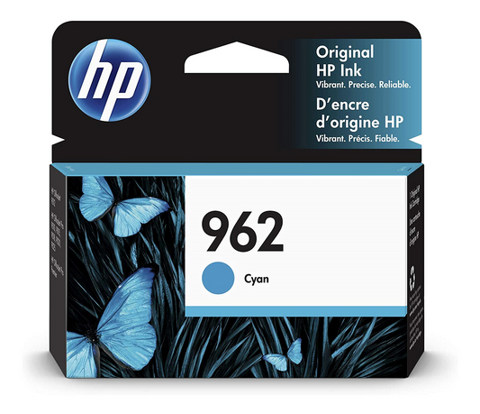 HP 962 Cyan Original Ink Cartridge HP Canada
