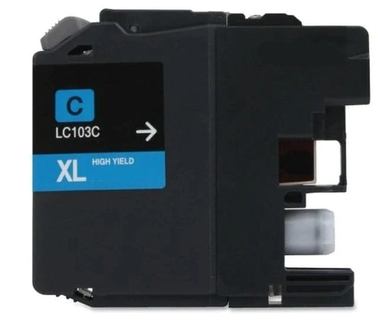 Brother Compatible LC103C Ink-Jet Cartridges