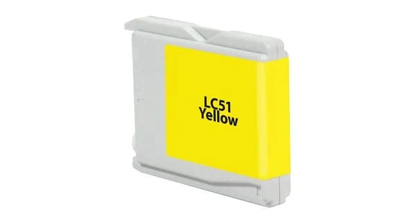 Brother Compatible LC51Y Ink-Jet Cartridges