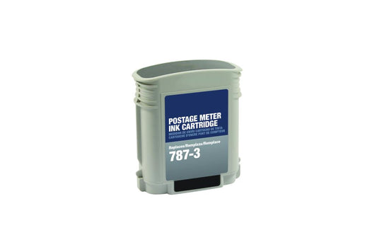 Postage Meter Black Ink Cartridge for Pitney Bowes 787-3