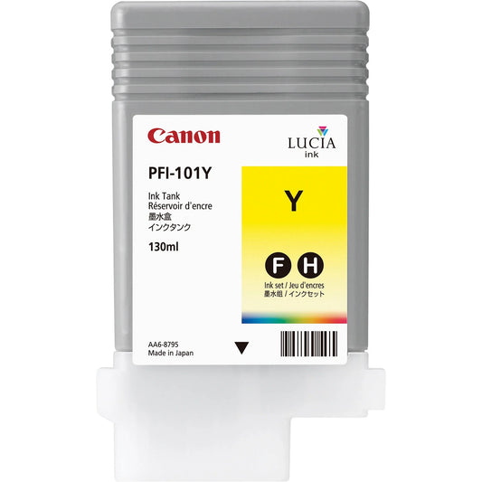 Canon Compatible PFI101Y Ink-Jet Cartridges