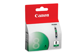 CLI-8 Green Ink Tank SKU 0627B002 Canon